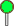 Green pushpin to denote air gap