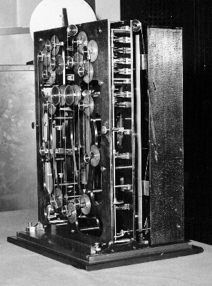 William Ferrel Tide-Predicting Machine rear and right side view